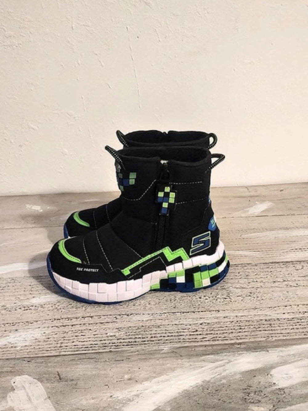Skechers Mega - Craft - Cuboforce U.S.A Boys size 11)(UK boys size 10